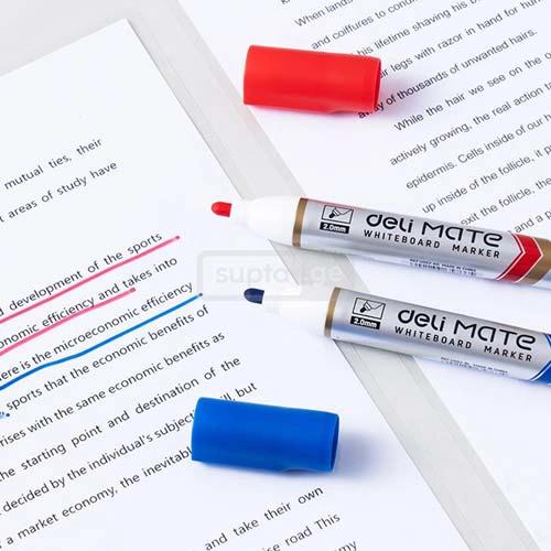 DELI MATE whiteboard marker 1*8pcs U052